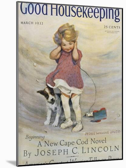 Good Housekeeping, March, 1932-null-Mounted Art Print
