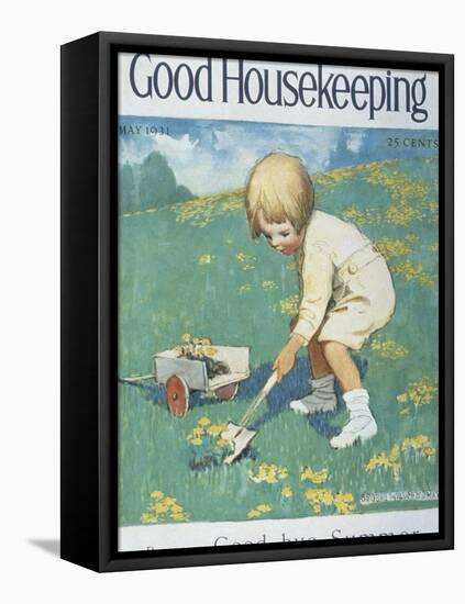 Good Housekeeping, May, 1931-null-Framed Stretched Canvas