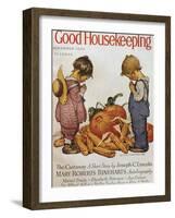 Good Housekeeping, November, 1930-null-Framed Art Print