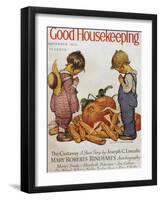 Good Housekeeping, November, 1930-null-Framed Art Print