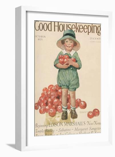 Good Housekeeping, October 1925-null-Framed Art Print