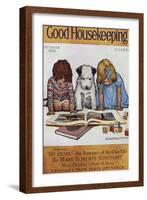 Good Housekeeping, October, 1930-null-Framed Art Print