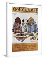 Good Housekeeping, October, 1930-null-Framed Art Print