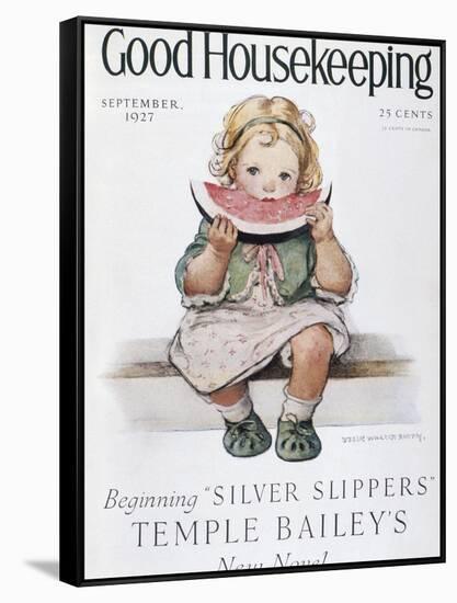 Good Housekeeping, September, 1927-null-Framed Stretched Canvas