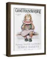 Good Housekeeping, September, 1927-null-Framed Art Print