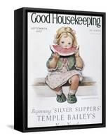 Good Housekeeping, September, 1927-null-Framed Stretched Canvas
