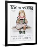 Good Housekeeping, September, 1927-null-Framed Art Print