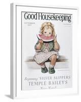 Good Housekeeping, September, 1927-null-Framed Art Print