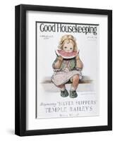 Good Housekeeping, September, 1927-null-Framed Art Print