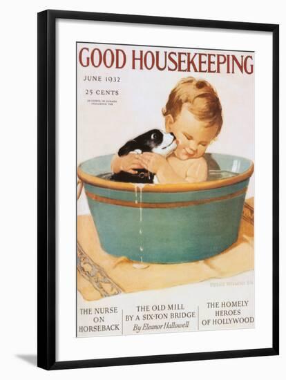 Good Housekeeping-null-Framed Art Print