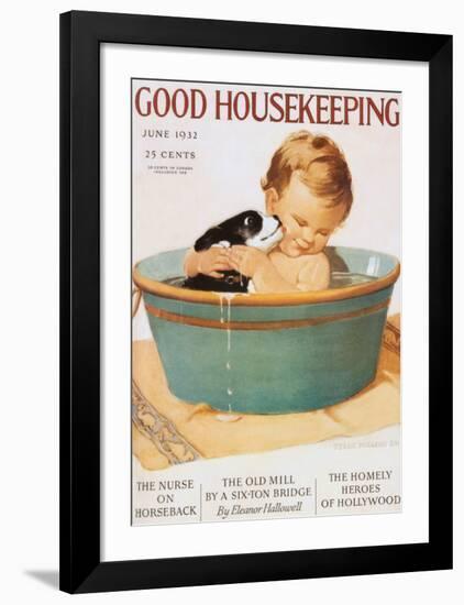 Good Housekeeping-null-Framed Art Print