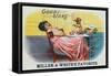 Good Joke Brand Cigar Box Label-Lantern Press-Framed Stretched Canvas