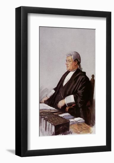 Good Judge-Spy (Leslie M^ Ward)-Framed Art Print