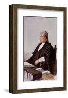 Good Judge-Spy (Leslie M^ Ward)-Framed Art Print