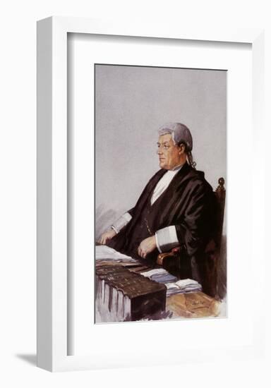 Good Judge-Spy (Leslie M^ Ward)-Framed Art Print