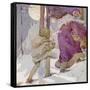 Good King Wenceslas-Anne Anderson-Framed Stretched Canvas