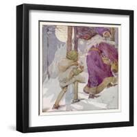 Good King Wenceslas-null-Framed Art Print