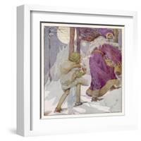 Good King Wenceslas-null-Framed Art Print