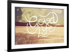 Good Life-Vintage Skies-Framed Giclee Print