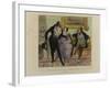 Good Lord! Sir, I Am Forced Toleave for the Country,Let My Wife Keep You Company-Honore Daumier-Framed Giclee Print