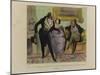 Good Lord! Sir, I Am Forced Toleave for the Country,Let My Wife Keep You Company-Honore Daumier-Mounted Giclee Print