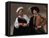 Good Luck, 1595-Caravaggio-Framed Stretched Canvas