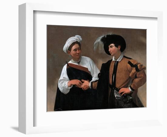 Good Luck, 1595-Caravaggio-Framed Giclee Print