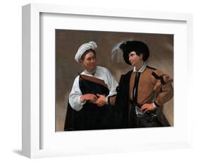 Good Luck, 1595-Caravaggio-Framed Giclee Print