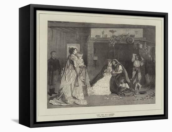 Good Luck, in the International Exhibition-Charles Baugniet-Framed Stretched Canvas