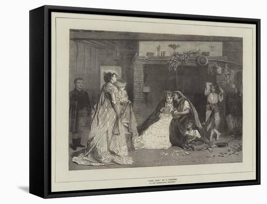 Good Luck, in the International Exhibition-Charles Baugniet-Framed Stretched Canvas