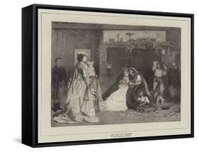 Good Luck, in the International Exhibition-Charles Baugniet-Framed Stretched Canvas