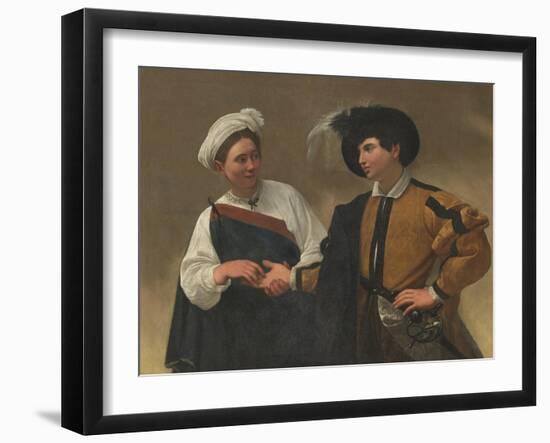 Good Luck-Caravaggio-Framed Art Print