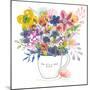 Good Mom Floral Bouquet-Kerstin Stock-Mounted Art Print