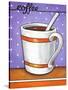 Good Morning Cafe Coffee-Cathy Horvath-Buchanan-Stretched Canvas