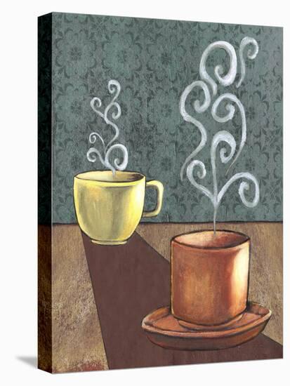 Good Morning Mugs II-Grace Popp-Stretched Canvas