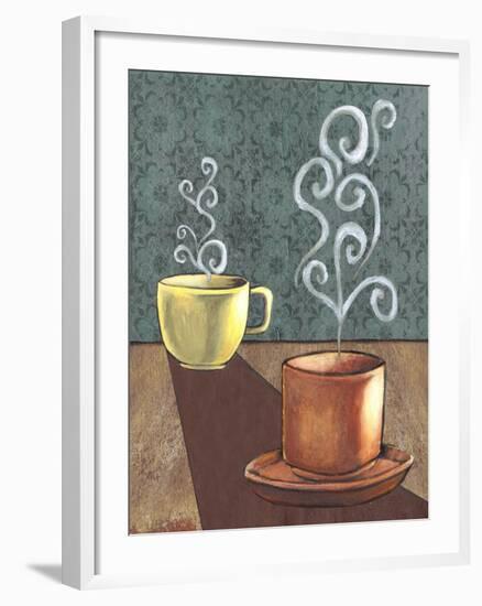 Good Morning Mugs II-Grace Popp-Framed Art Print