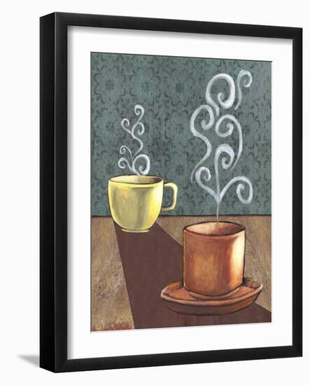 Good Morning Mugs II-Grace Popp-Framed Art Print