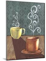 Good Morning Mugs II-Grace Popp-Mounted Art Print