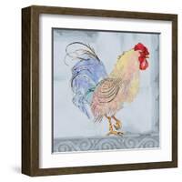 Good Morning Rooster I-Gregory Gorham-Framed Art Print