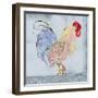 Good Morning Rooster I-Gregory Gorham-Framed Art Print