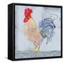 Good Morning Rooster II-Gregory Gorham-Framed Stretched Canvas