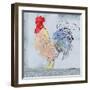 Good Morning Rooster II-Gregory Gorham-Framed Art Print