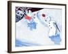 Good Morning Snowman - Jack & Jill-Beth Henninger-Framed Giclee Print