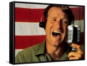 Good Morning Vietnam De Barrylevinson Avec Robin Williams, 1987-null-Framed Stretched Canvas