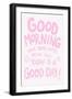 Good Morning-Athene Fritsch-Framed Giclee Print