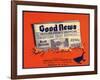 Good News Brand - Los Angeles, California - Citrus Crate Label-Lantern Press-Framed Art Print