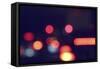 Good Night Bokeh-Incredi-Framed Stretched Canvas