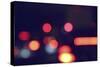 Good Night Bokeh-Incredi-Stretched Canvas