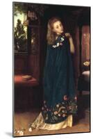 Good Night (Day's turn is over/Now arrives the Night's - Robert Browning)-Arthur Hughes-Mounted Giclee Print