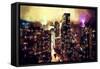 Good Night Manhattan-Philippe Hugonnard-Framed Stretched Canvas